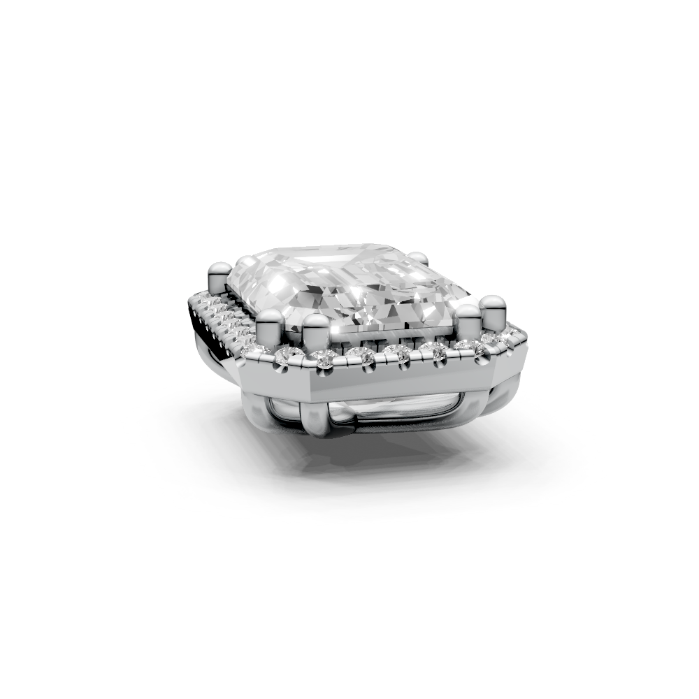 Emerald 4ct Centre Setting with Halo