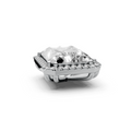 Radiant 5ct Centre Setting with Halo