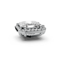 Asscher 3ct Centre Setting with Halo