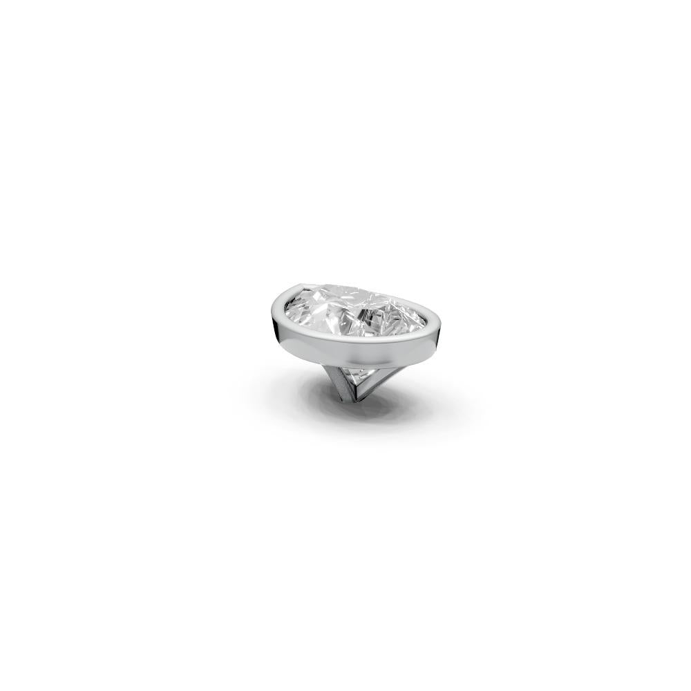 Pear 5ct Centre Setting