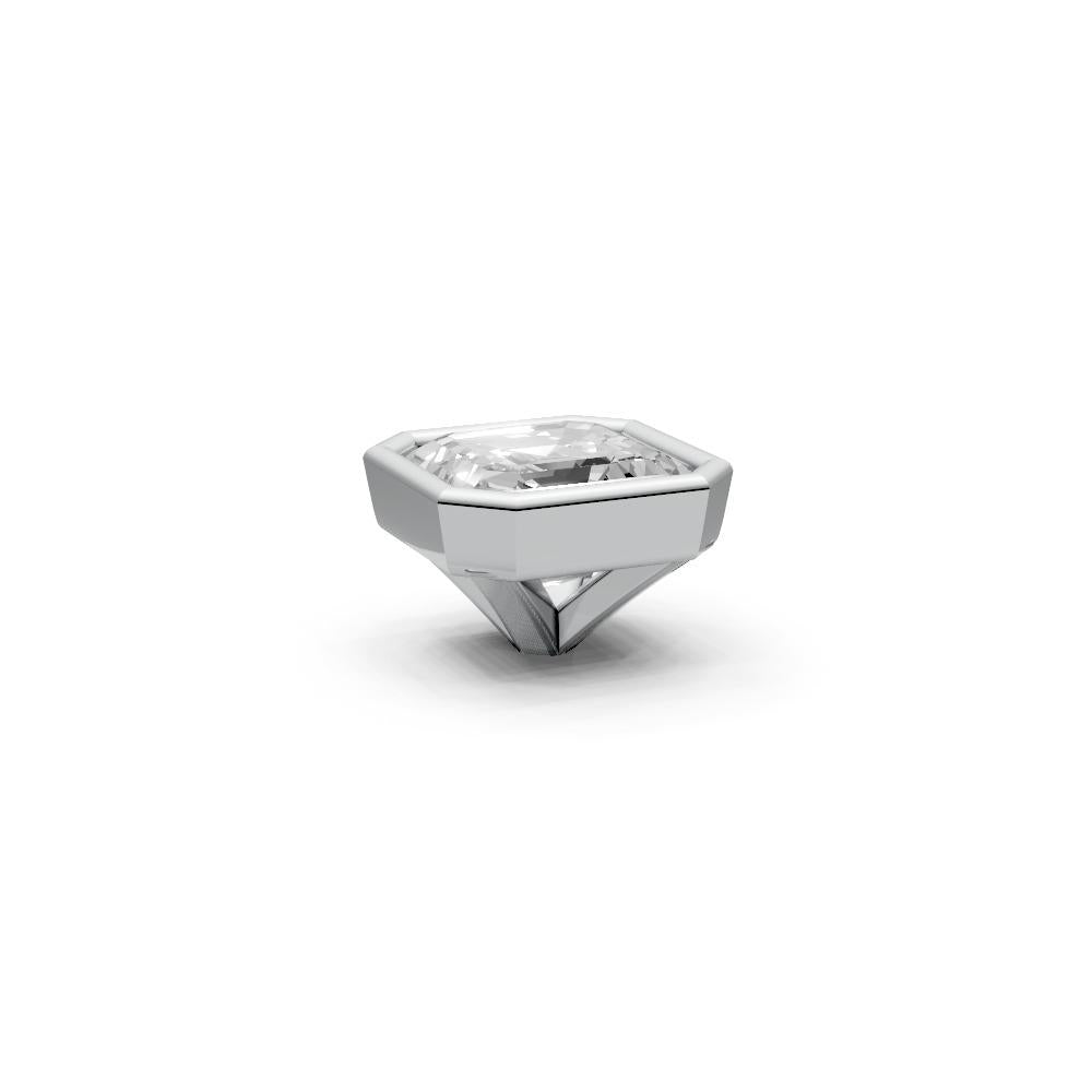 Asscher 1ct Centre Setting