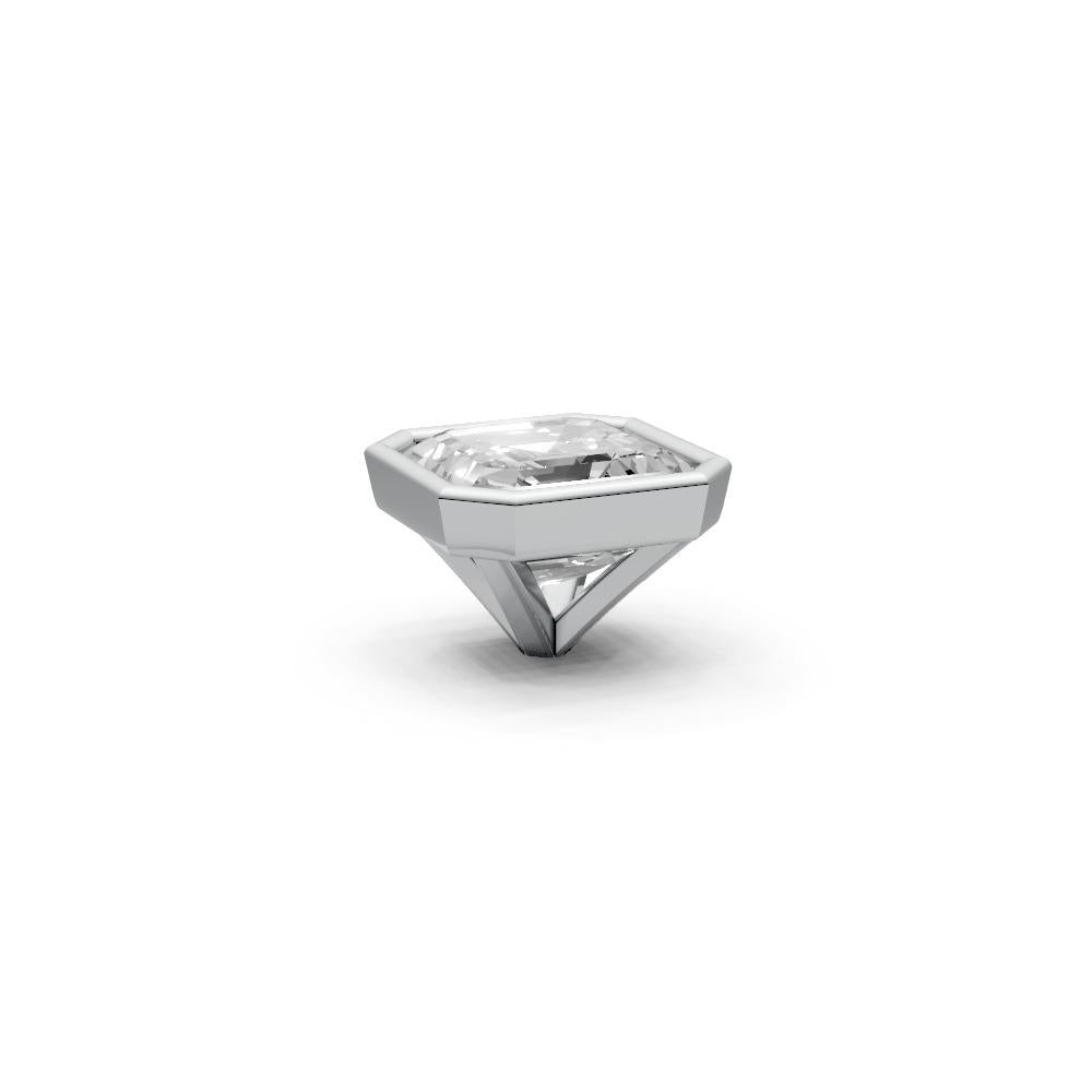 Asscher 2ct Centre Setting