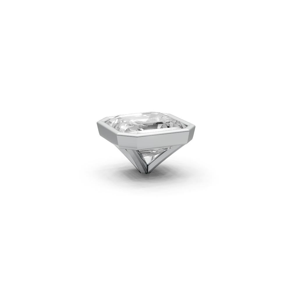 Asscher 5ct Centre Setting