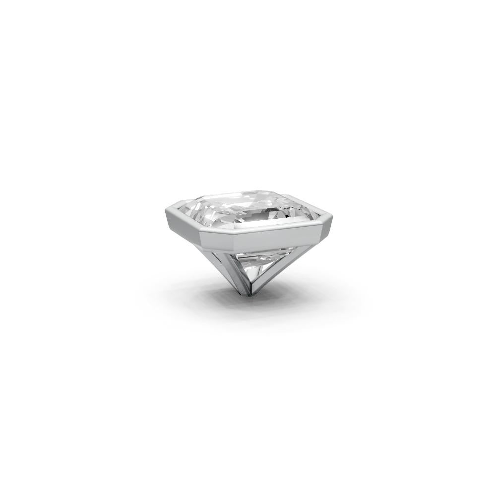 Asscher 7ct Centre Setting