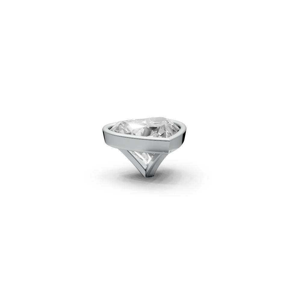 Heart 3ct Centre Setting