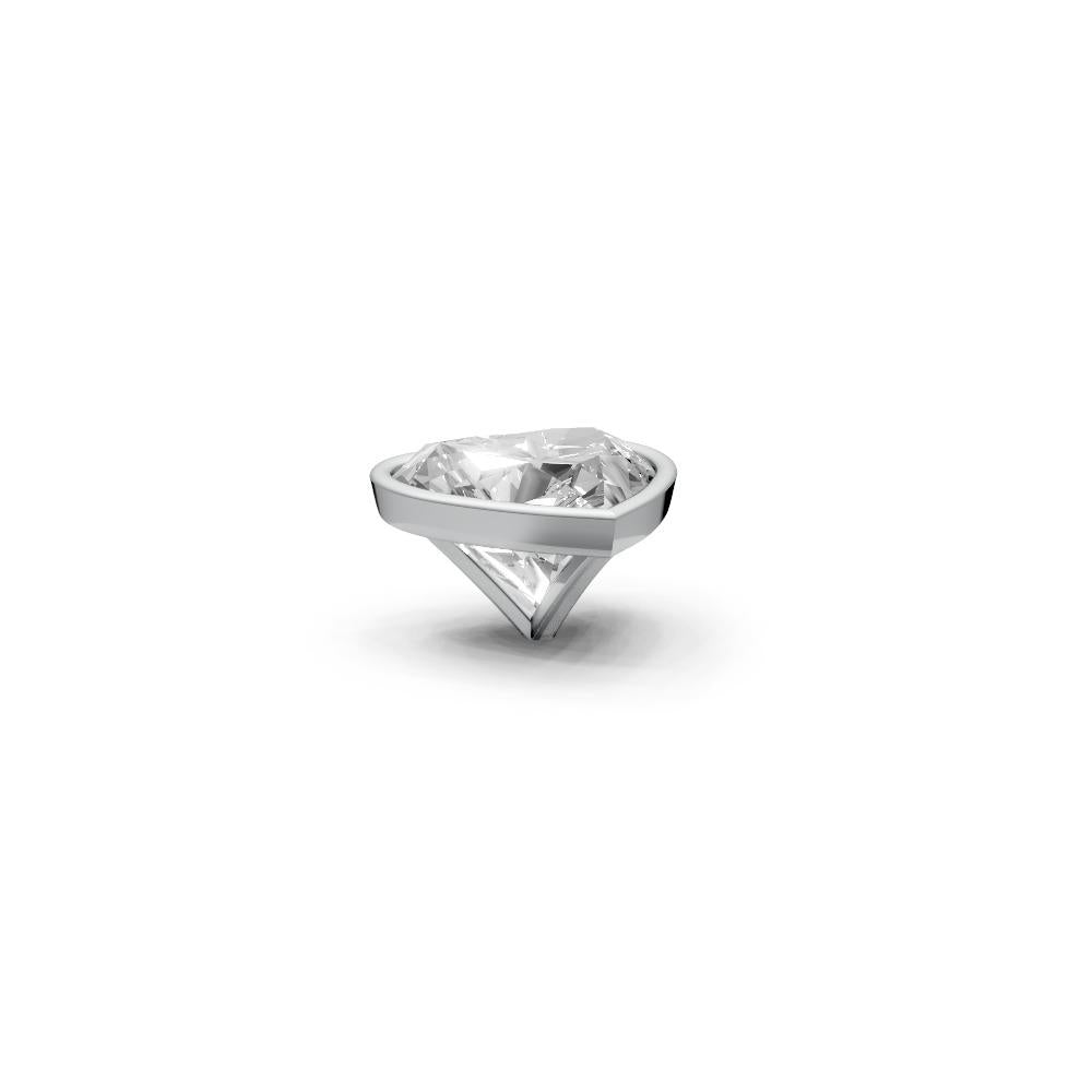 Heart 7ct Centre Setting