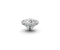 Round 5ct Centre Setting with Hidden Halo