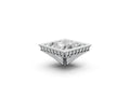 Princess 5ct Centre Setting with Hidden Halo