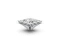 Princess 7ct Centre Setting with Hidden Halo