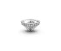 Cushion 3ct Centre Setting with Hidden Halo