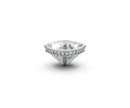 Cushion 5ct Centre Setting with Hidden Halo