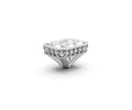 Emerald 1ct Centre Setting with Hidden Halo