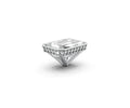 Emerald 5ct Centre Setting with Hidden Halo