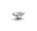Emerald 7ct Centre Setting with Hidden Halo