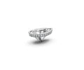 Pear 4ct Centre Setting with Hidden Halo