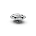 Oval 4ct Centre Setting with Halo