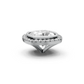 Cushion 3ct Centre Setting with Halo