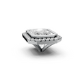 Emerald 2ct Centre Setting with Halo