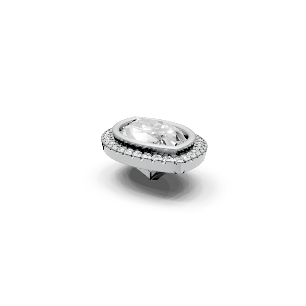 Marquise 3ct Centre Setting with Halo