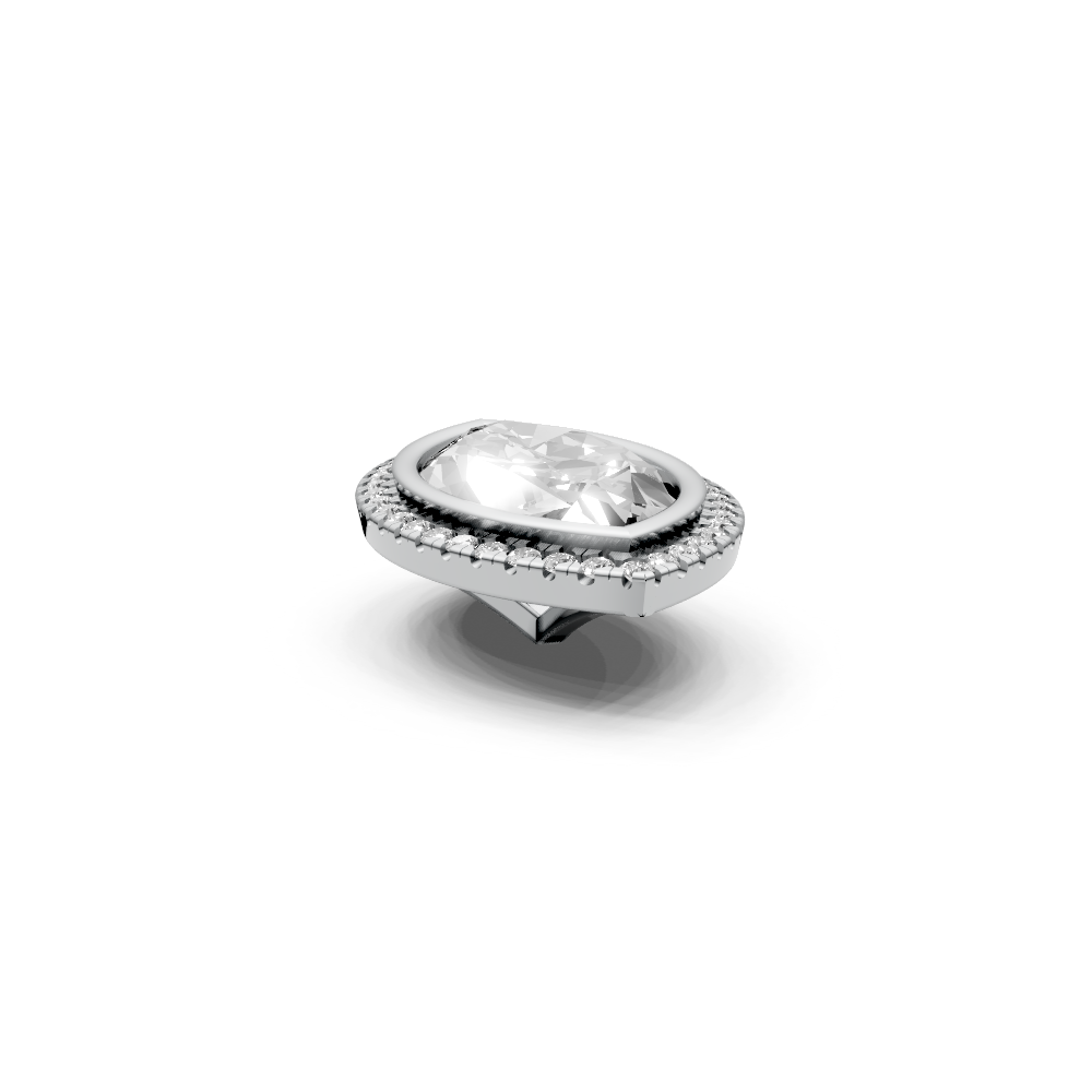 Marquise 4ct Centre Setting with Halo