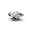 Radiant 5ct Centre Setting with Halo