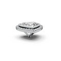 Heart 2ct Centre Setting with Halo