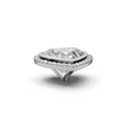 Heart 4ct Centre Setting with Halo