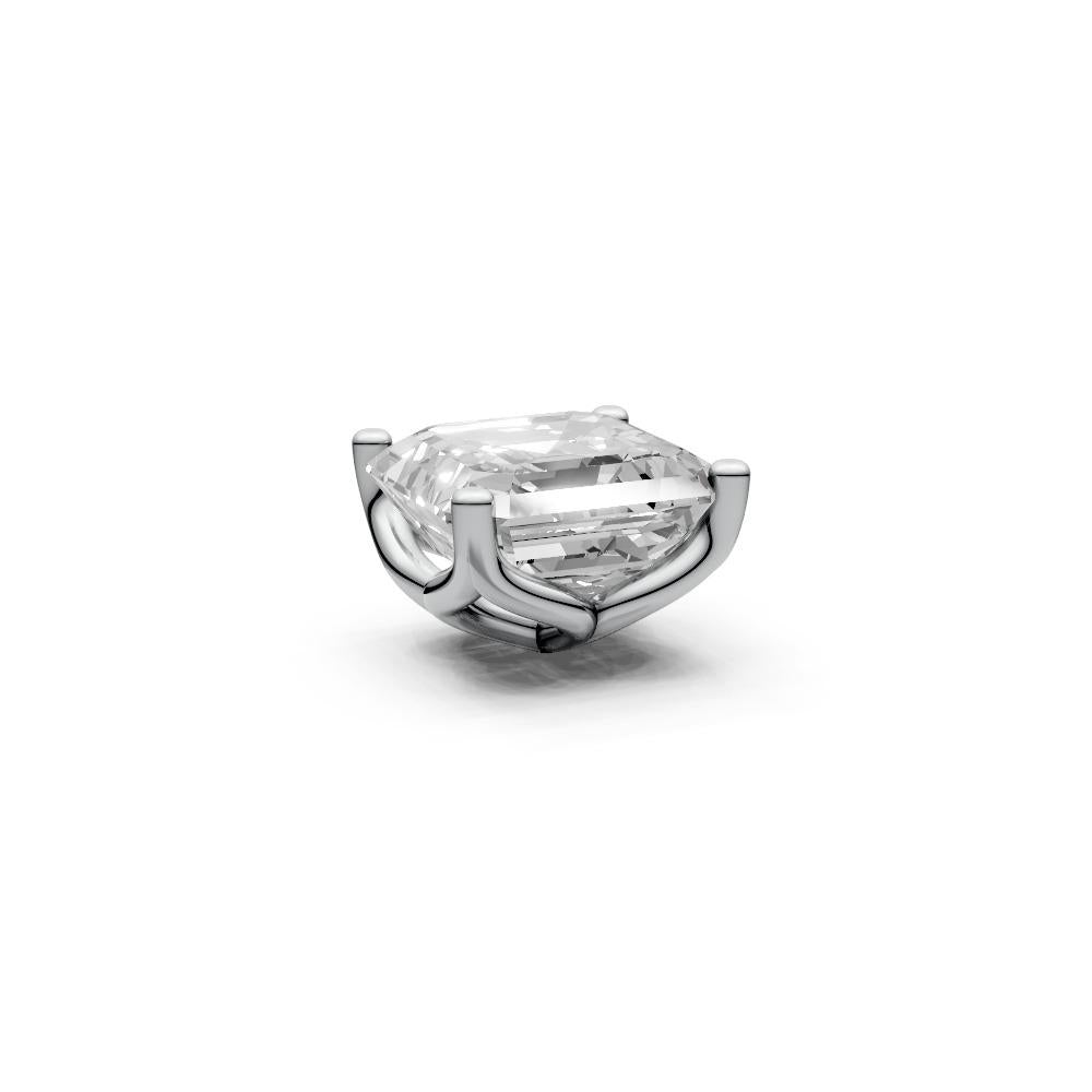 Asscher 2ct Centre Setting