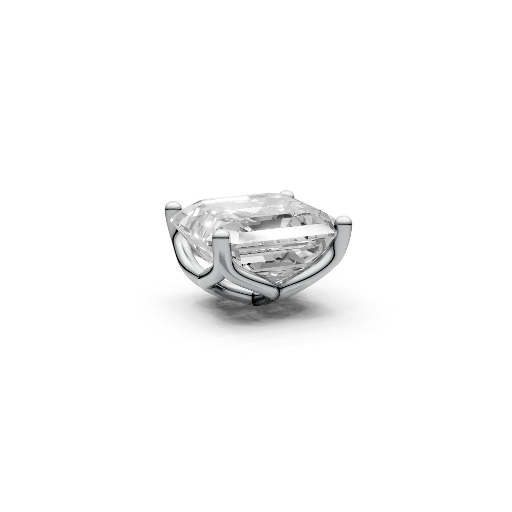 Asscher 7ct Centre Setting