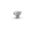 Oval 7ct Centre Setting with Hidden Halo