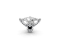 Princess 4ct Centre Setting with Hidden Halo