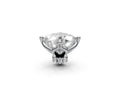 Cushion 2ct Centre Setting with Hidden Halo