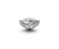 Round 3ct Centre Setting with Hidden Halo