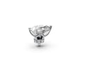 Pear 1ct Centre Setting with Hidden Halo