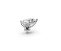 Pear 7ct Centre Setting with Hidden Halo
