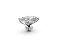 Radiant 1ct Centre Setting with Hidden Halo