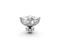 Asscher 1ct Centre Setting with Hidden Halo
