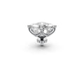 Asscher 2ct Centre Setting with Hidden Halo