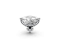 Asscher 3ct Centre Setting with Hidden Halo