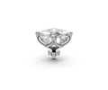 Asscher 4ct Centre Setting with Hidden Halo