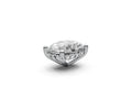 Oval 2ct Centre Setting with Hidden Halo