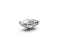 Oval 3ct Centre Setting with Hidden Halo