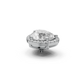 Pear 3ct Centre Setting with Halo
