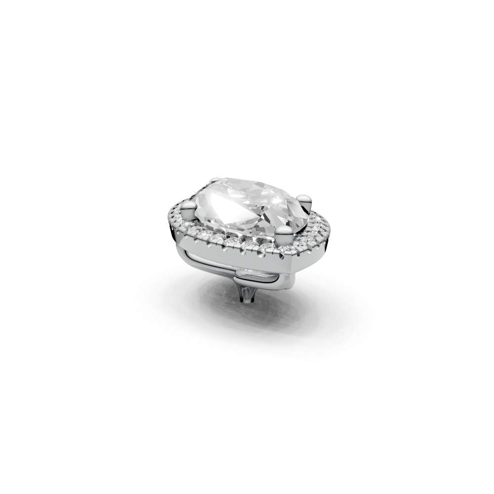Marquise 3ct Centre Setting with Halo