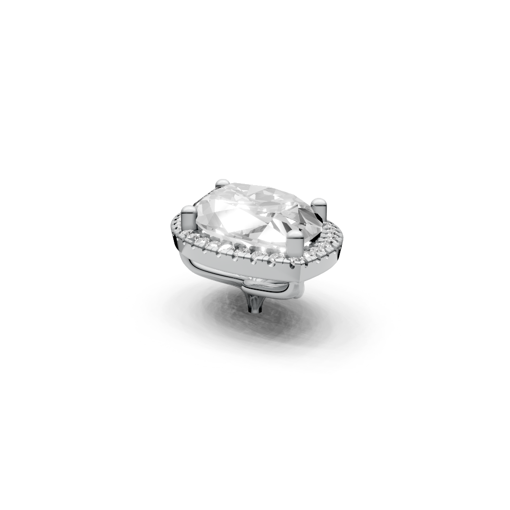 Marquise 4ct Centre Setting with Halo