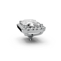 Radiant 1ct Centre Setting with Halo