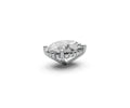 Oval 5ct Centre Setting with Hidden Halo