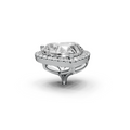 Heart 2ct Centre Setting with Halo