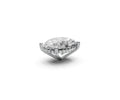 Oval 7ct Centre Setting with Hidden Halo