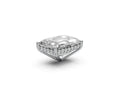 Emerald 4ct Centre Setting with Hidden Halo